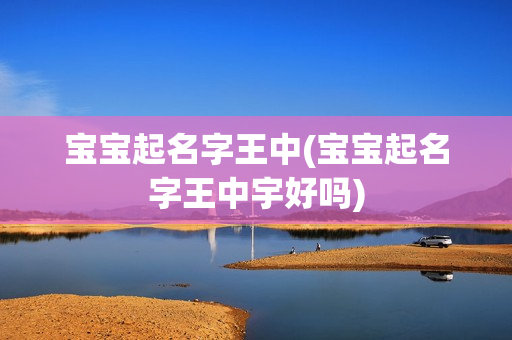 宝宝起名字王中(宝宝起名字王中宇好吗)