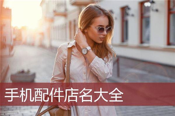 手机配件店铺起名大全(手机配件店铺起名大全免费)